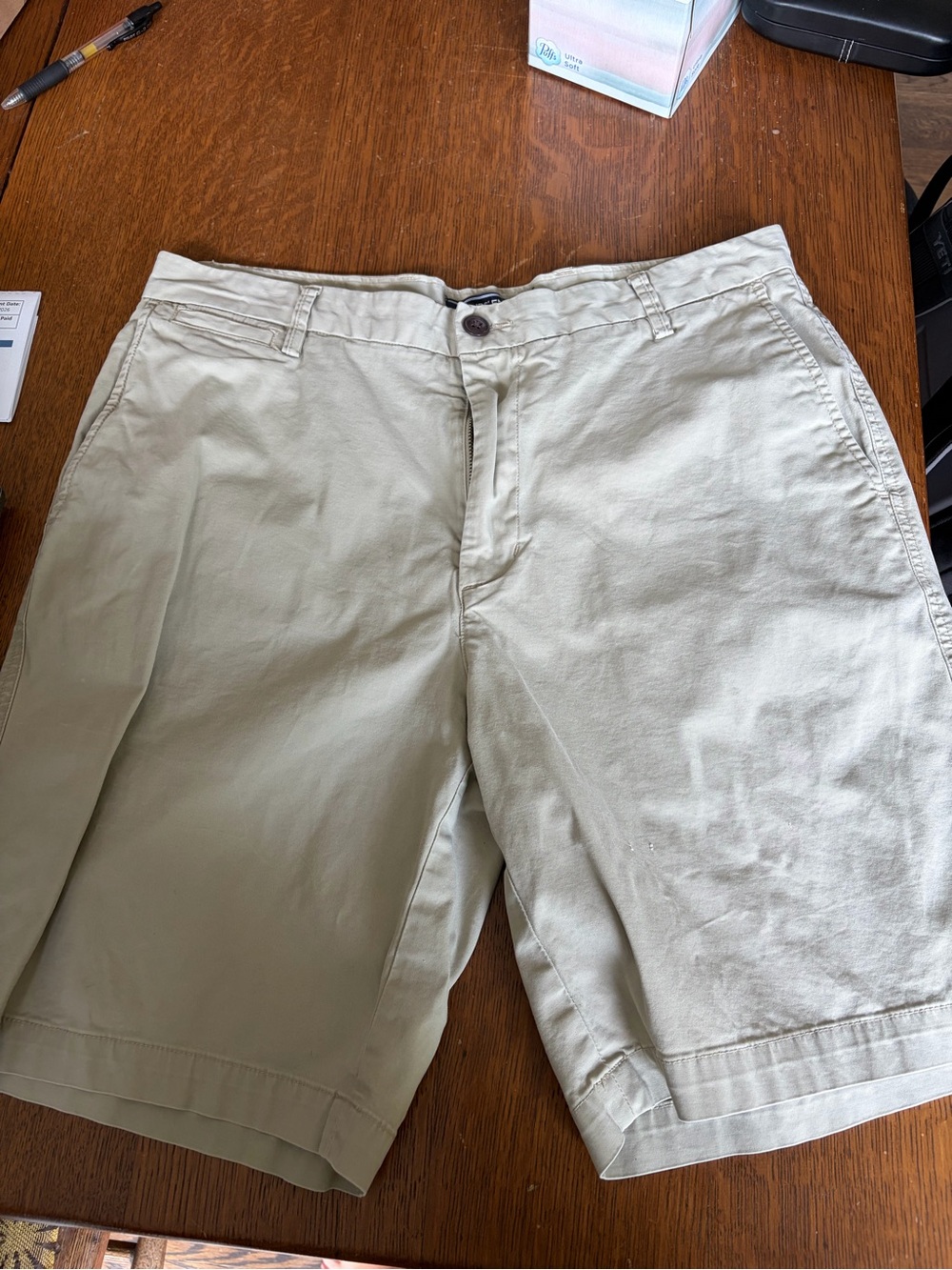 Lands' End Men's Khaki Shorts